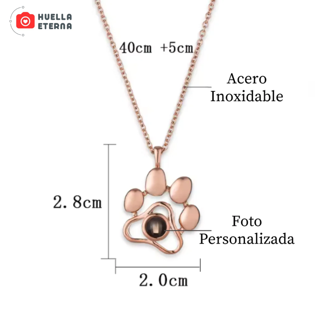 Collar Proyección Personalizada Huella Eterna