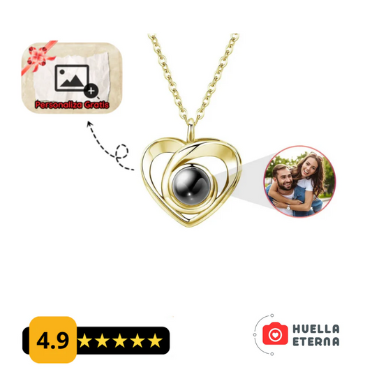 Collar Proyección Personalizada Huella Eterna